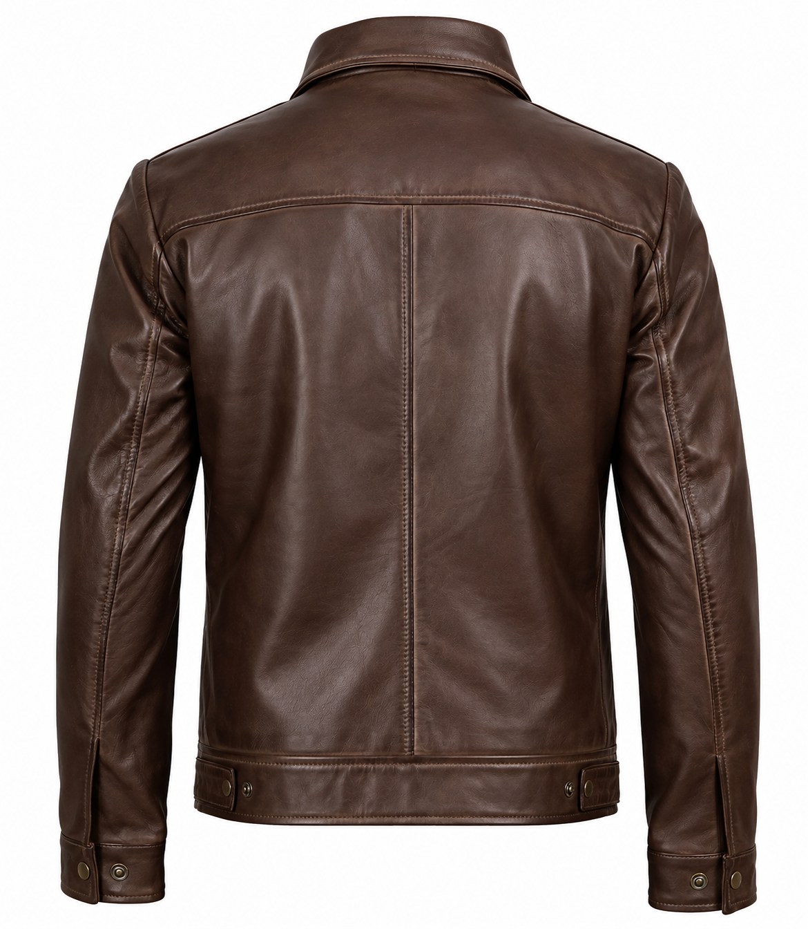 Herren Lederjacke im Vintage-Stil