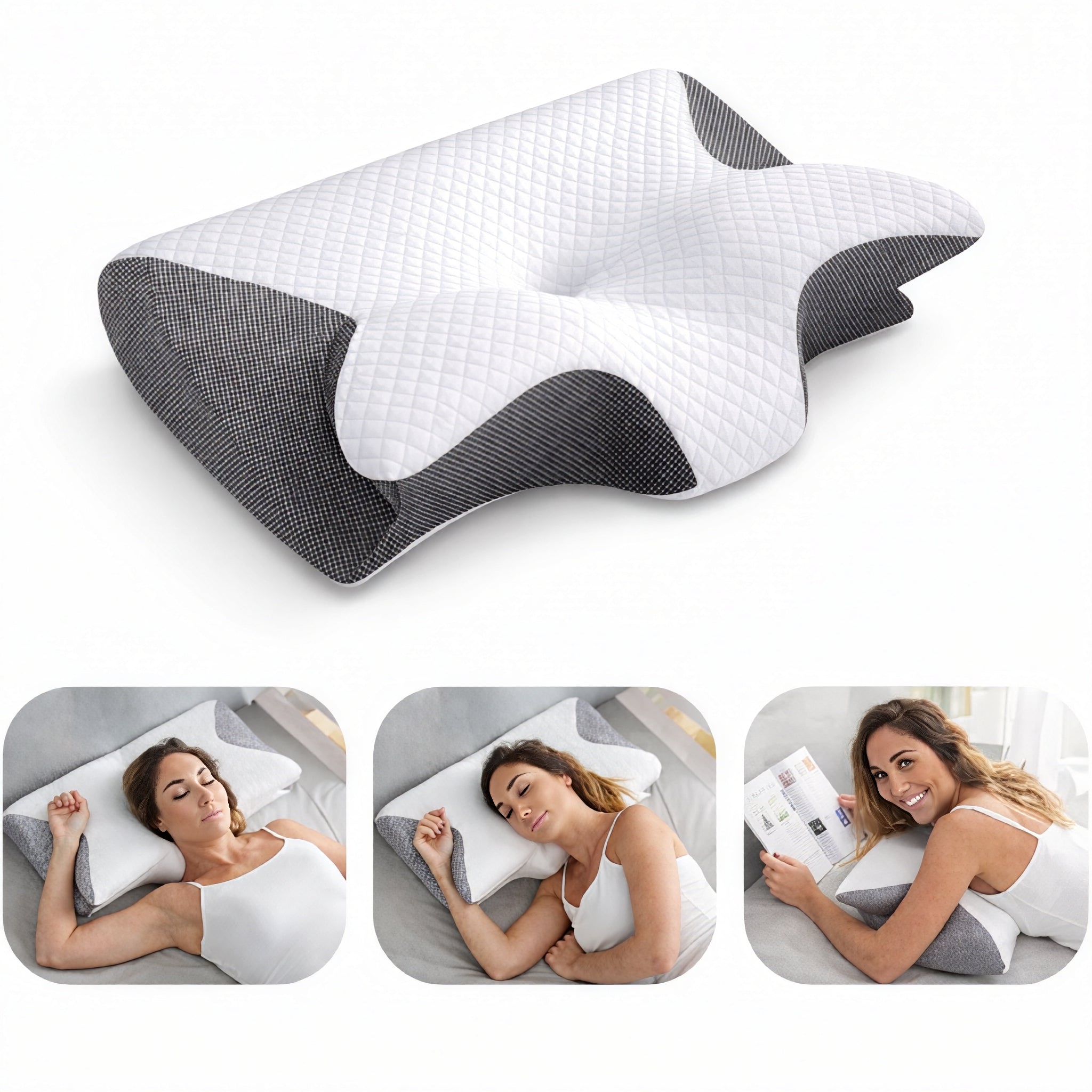Cervical Support Pillow - 2-in-1
